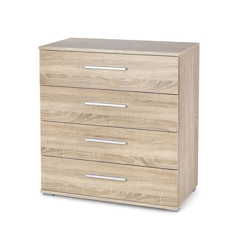 Chest - 4 Drawers (Oak)