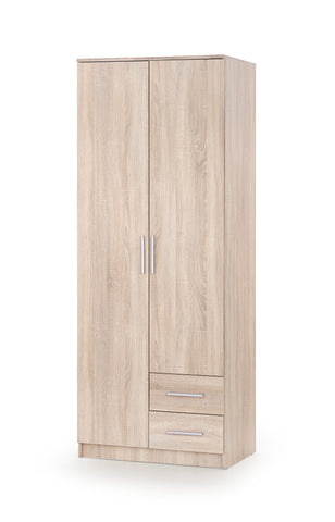 Wardrobe - 2 Door (Oak)